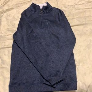 Best offer or listed price: Medium Navy blue Old River quarter zip sweatshirt